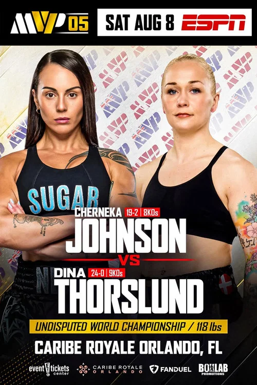 Cherneka Johnson vs. Dina Thorslund постер