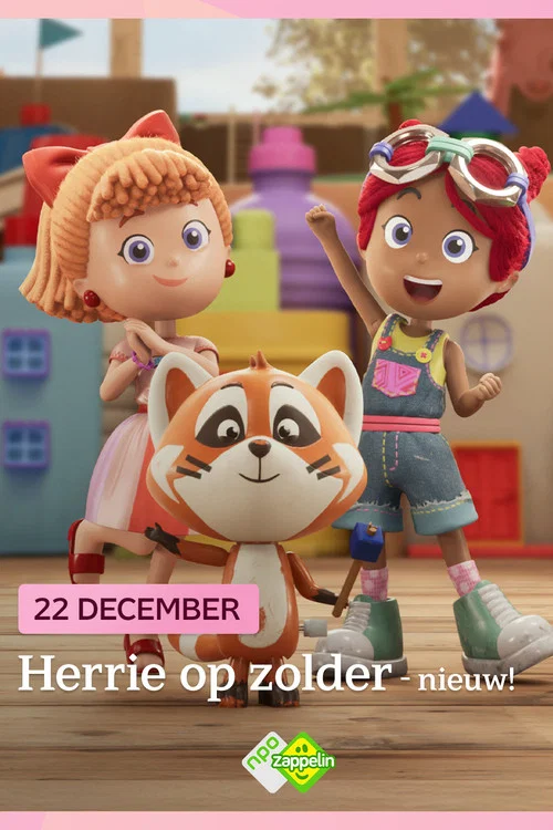 Herrie op zolder постер