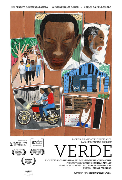 Verde постер