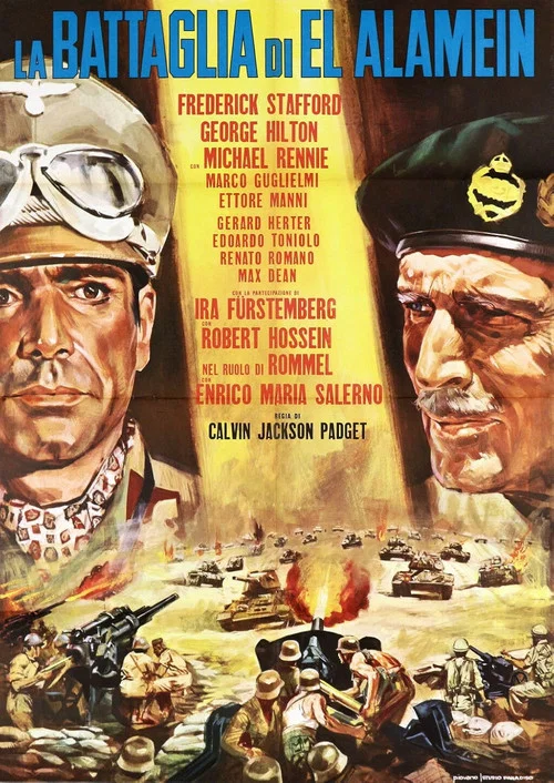 La battaglia di El Alamein постер