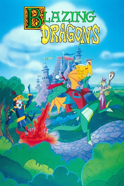 Blazing Dragons постер