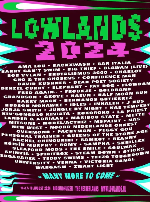 Dead Poet Society Live at Lowlands постер