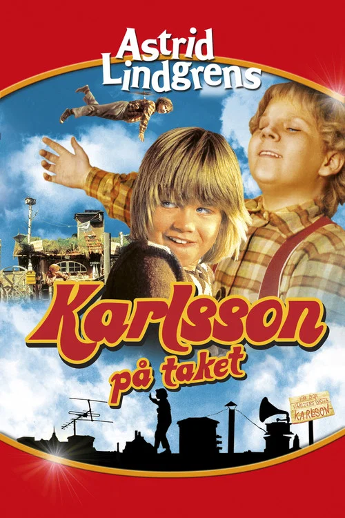 Карлсон который живет на крыше постер
