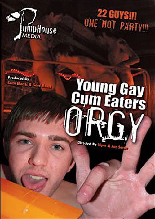 Young Gay Cum Eaters Orgy постер