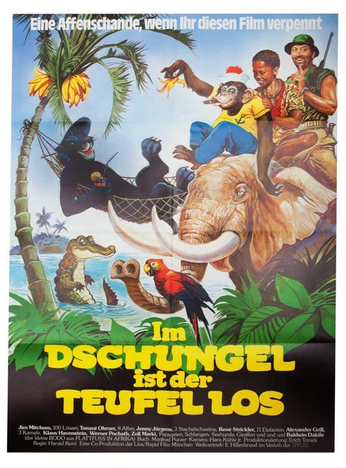 Im Dschungel ist der Teufel los постер