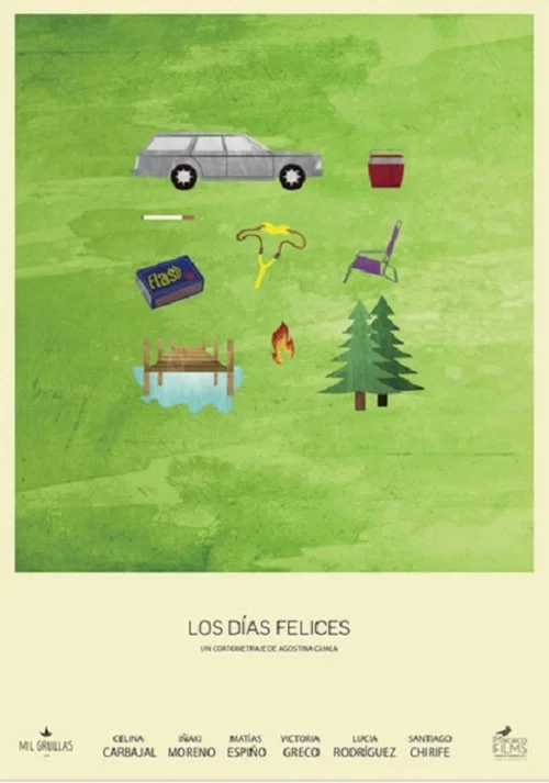 Los días felices постер