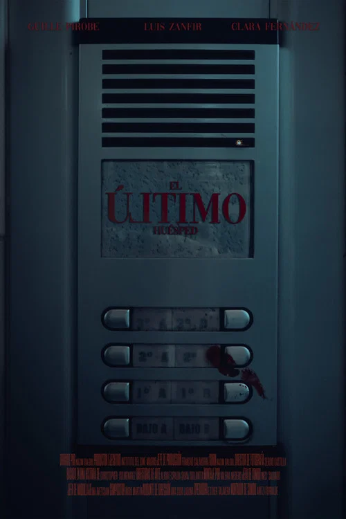 El último huésped постер