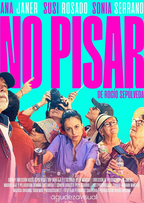 No pisar постер