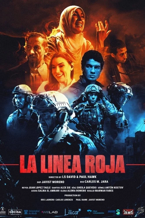 La línea roja постер