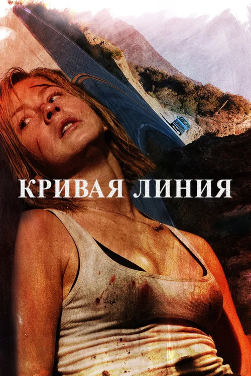 Кривая линия постер
