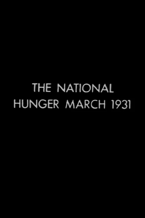 The National Hunger March 1931 постер