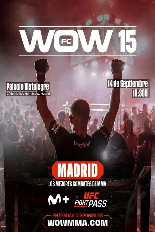 WOW FC 15 постер