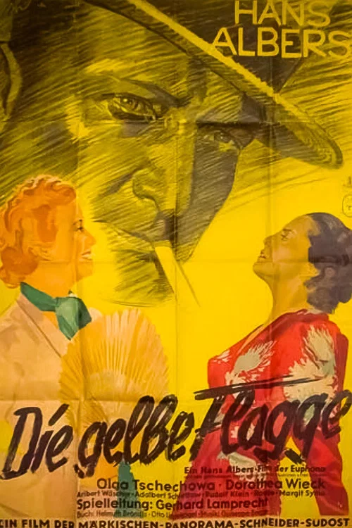 Die gelbe Flagge постер