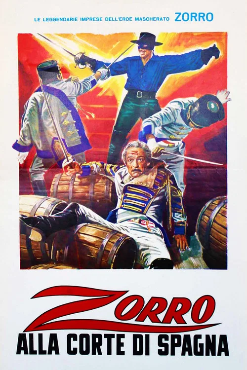 Zorro alla corte di Spagna постер