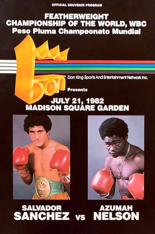 Salvador Sanchez vs. Azumah Nelson постер