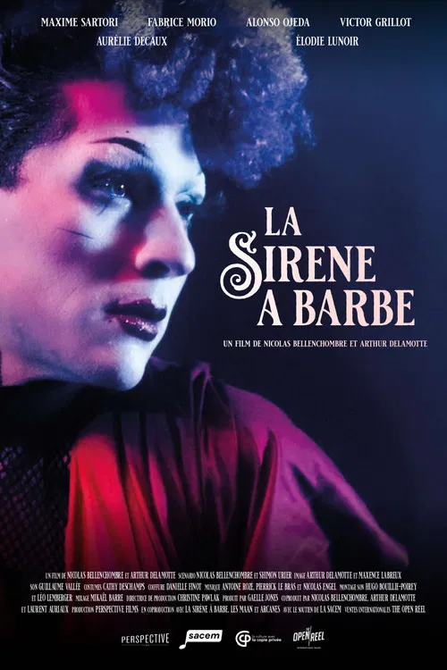 La sirène à barbe постер