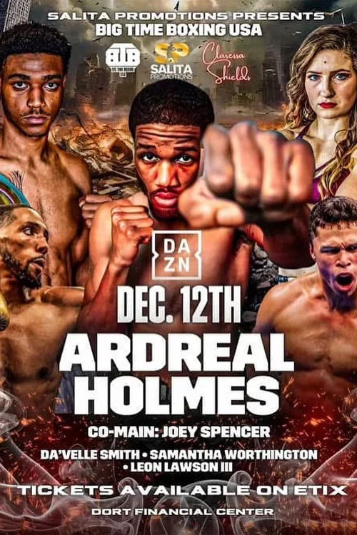 Ardreal Holmes Jr vs. Edwine Humaine Jr постер