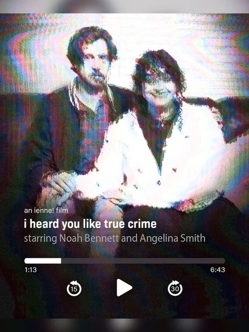 i heard you like true crime постер