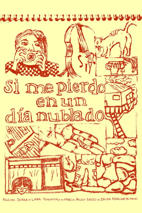 si me pierdo en un día nublado постер
