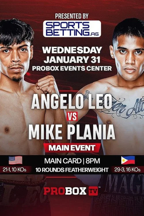 Angelo Leo vs. Mike Plania постер