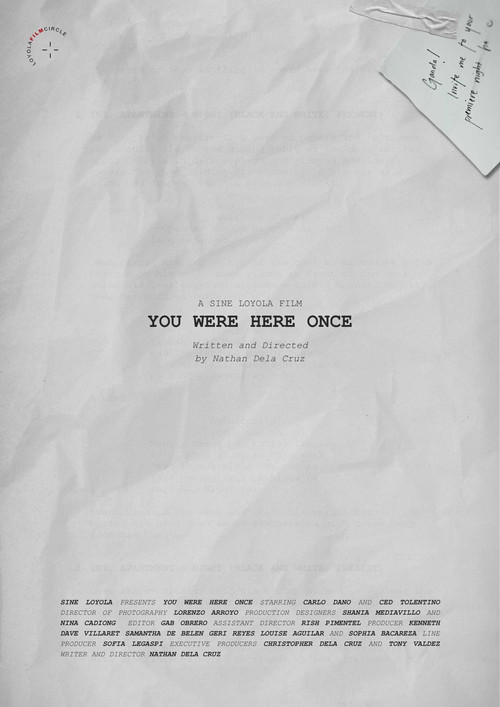 You Were Here Once постер