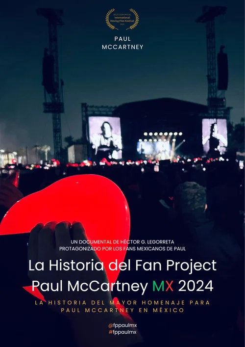 La Historia del Fan Project Paul McCartney MX 2024 постер