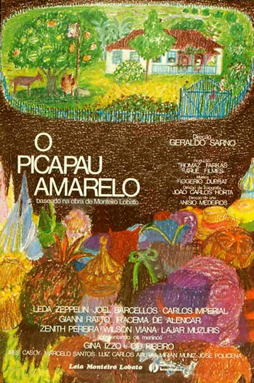 O Picapau Amarelo постер