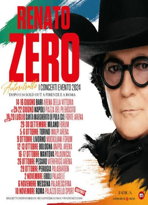 Renato Zero - Autoritratto - Napoli постер