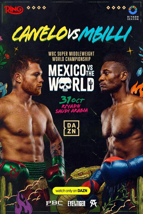 Canelo Alvarez vs. Christian Mbilli постер