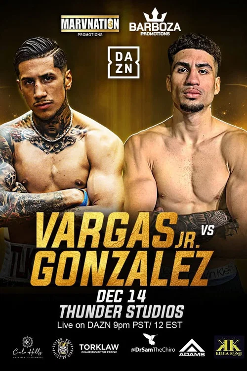 Fernando Vargas Jr. vs. Jesus Gonzalez постер