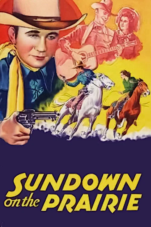 Sundown on the Prairie постер