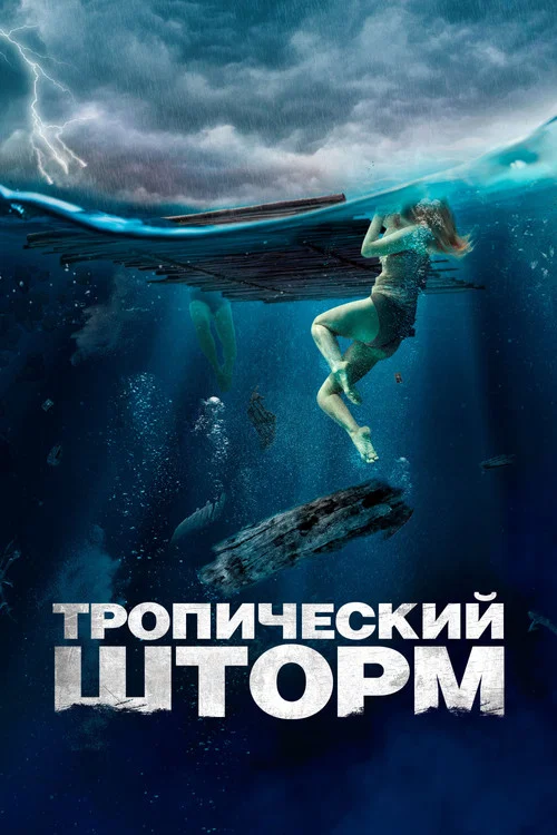 Тропический шторм постер