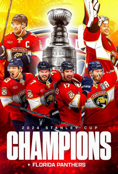 Florida Panthers' 2024 Stanley Cup Championship Film постер