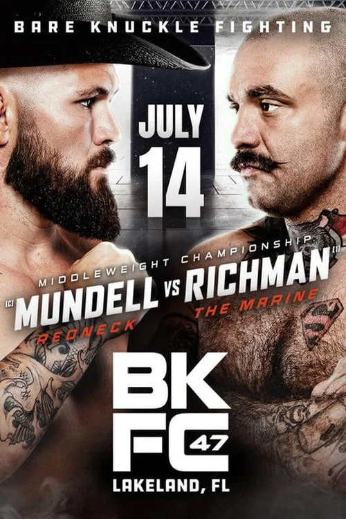 BKFC 47: Mundell vs. Richman постер