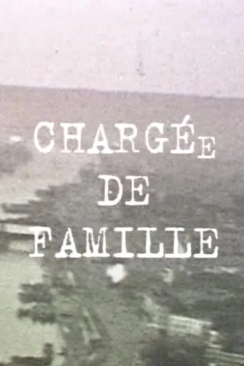 Chargée de famille постер