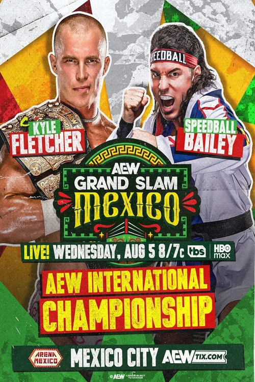 AEW Grand Slam Mexico постер