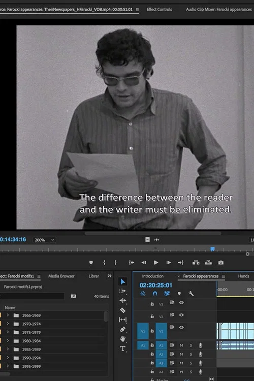 Harun Farocki: The Counter-Image постер