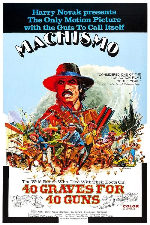 Machismo: 40 Graves for 40 Guns постер