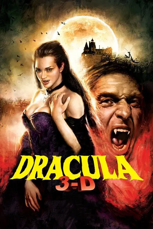 Дракула 3D постер