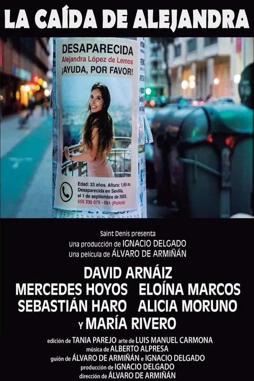 La caída de Alejandra постер