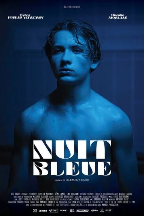 Nuit bleue постер