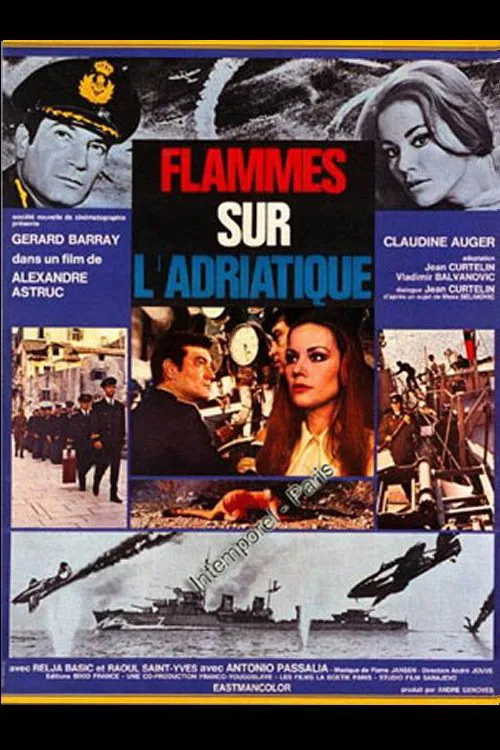Flammes sur l'Adriatique постер