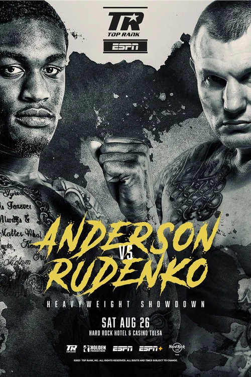 Jared Anderson vs. Andriy Rudenko постер