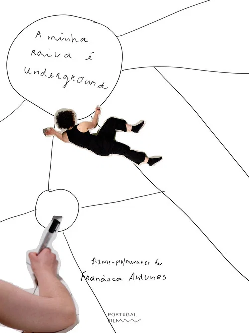 A minha raiva é underground постер