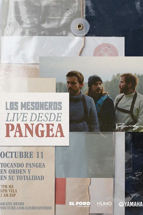 Los Mesoneros Live Desde Pangea постер