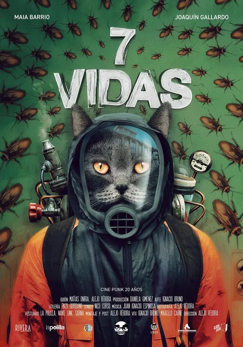 7 vidas постер