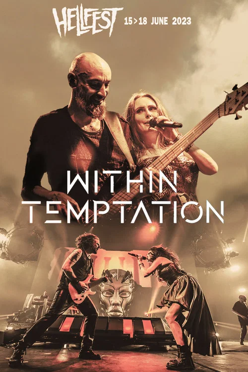 Within Temptation - Hellfest 2023 постер