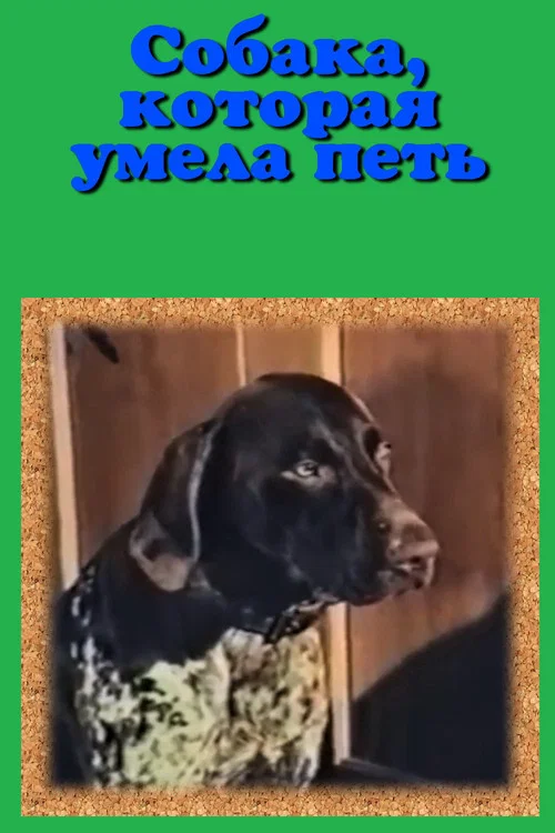 Собака, которая умела петь постер