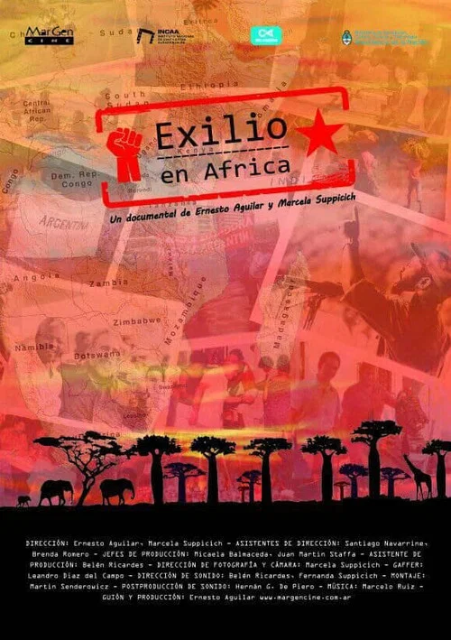 Exilio en África постер