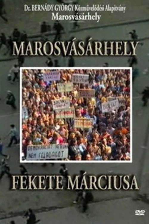 Marosvásárhely fekete márciusa постер
